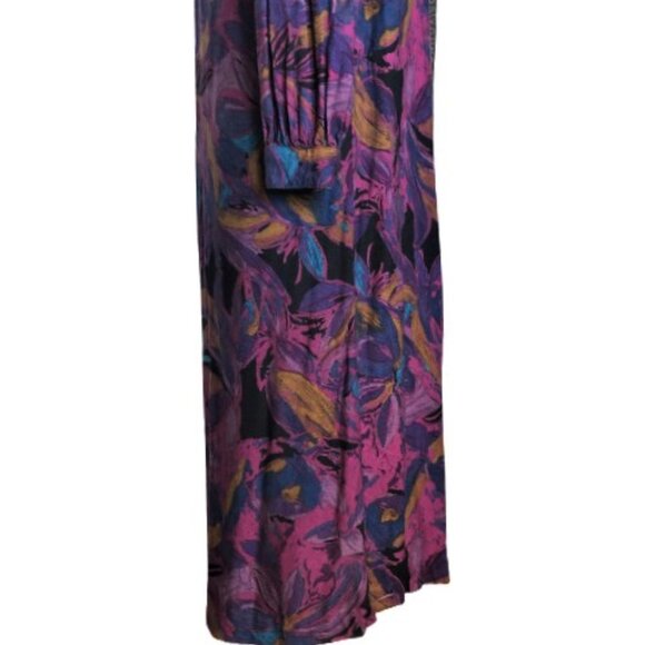 Vintage maxi long cottagecore meets grannycore dress with vest - Picture 8 of 16